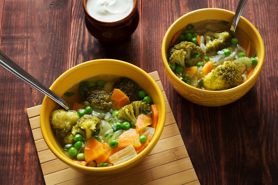 Soupe de légumes d'hiver