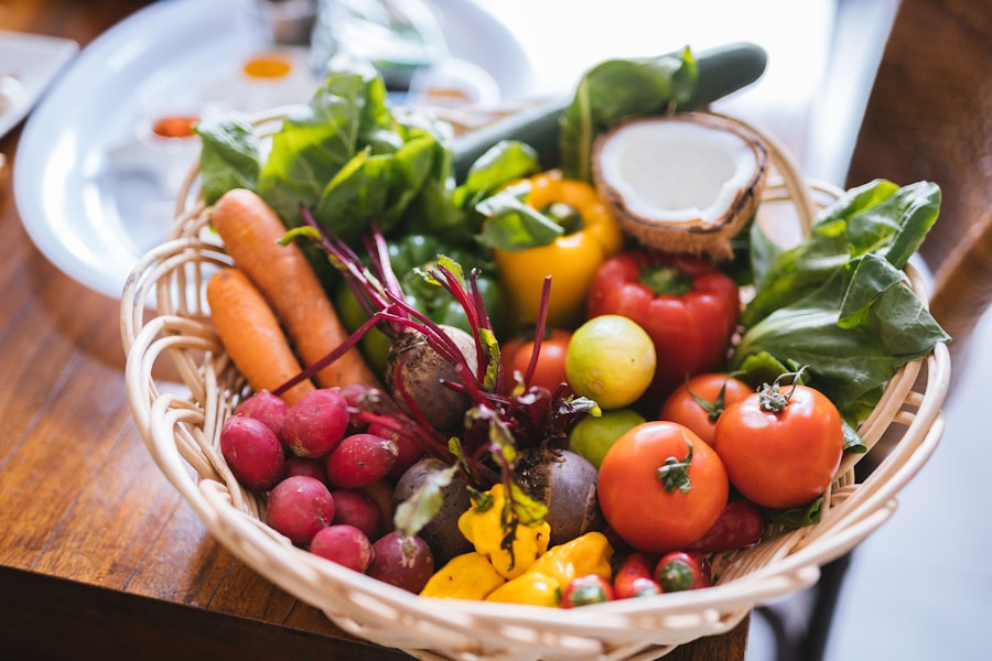 Panier légumes solo