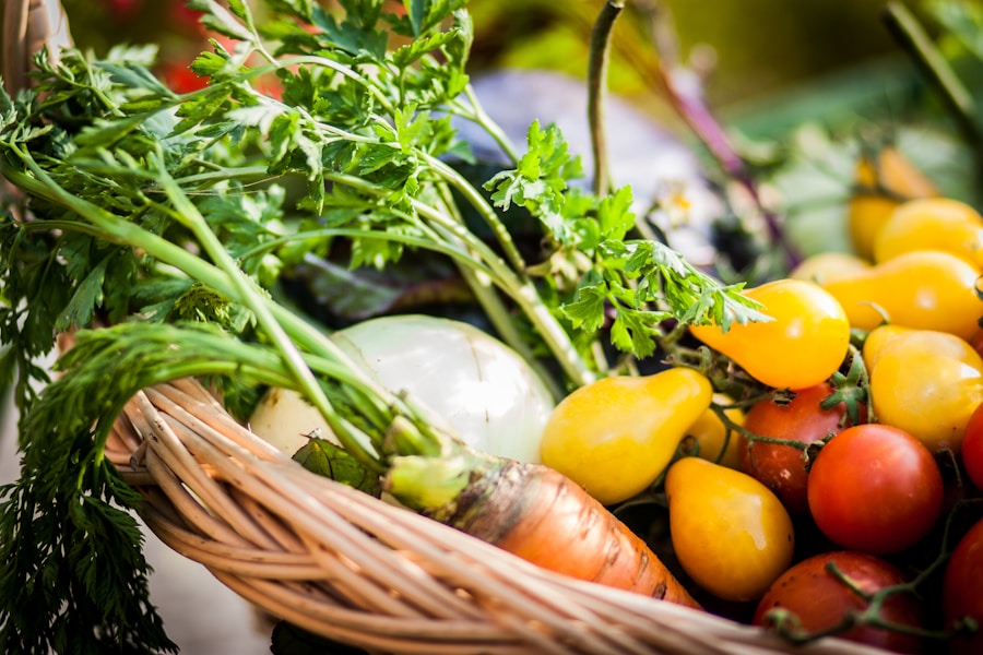 Panier complet ferme