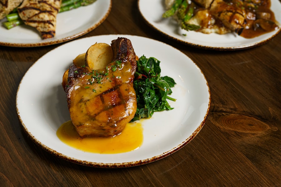 Normandy Veal Chop