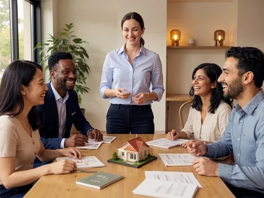 International clients welcomed in their own language at a real estate agency